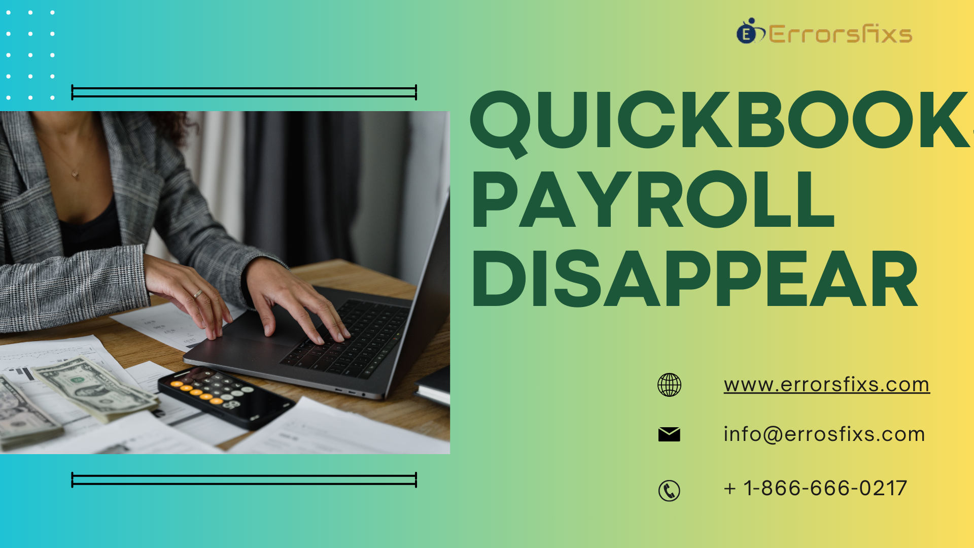 Quickbooks Payroll Disappear